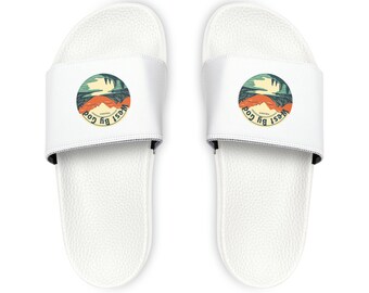 Youth PU Slide Sandals