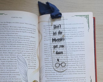 Wizard Bookmark with Chiffon Ribbon | Book Lover Gift