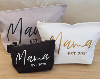 Mama Est. Cotton Pouch | Cosmetic Bag