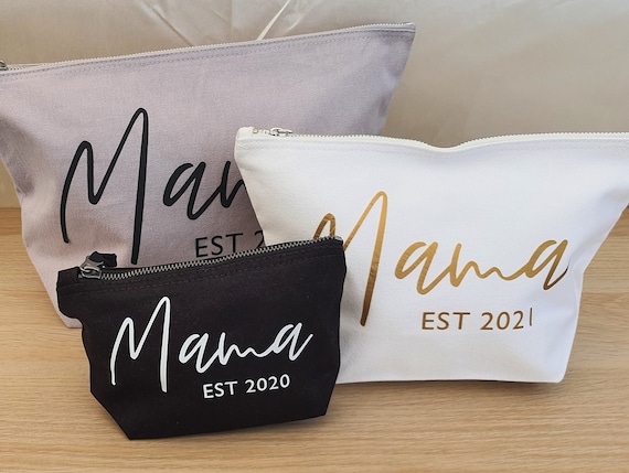 Mama Est. Cotton Pouch | Cosmetic Bag