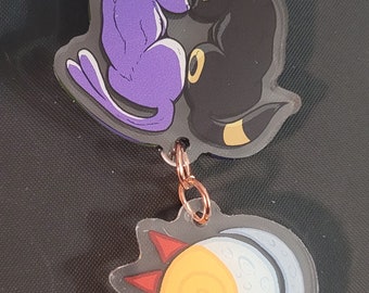 The Sun and Moon Keychain