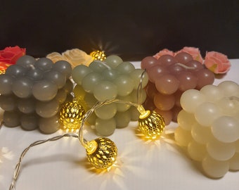 Bubble Kerzen Bubblekerzen in 4 verschiedenen Farben