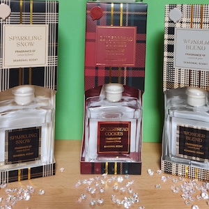 Raumduft mit Stäbchen 100 ml – Seasonal Scents Winterkollektion – stilvoller Wohnduft – Duft wählbar