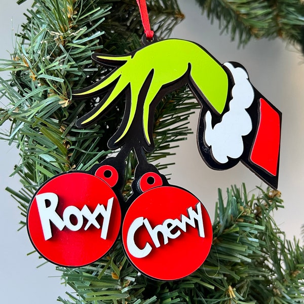 Grinch Ornament Hands - Etsy
