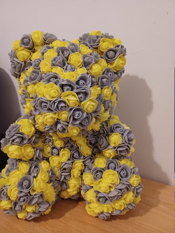 Bespoke Rose Bears and Hearts