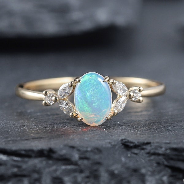 Opal Ring - Etsy