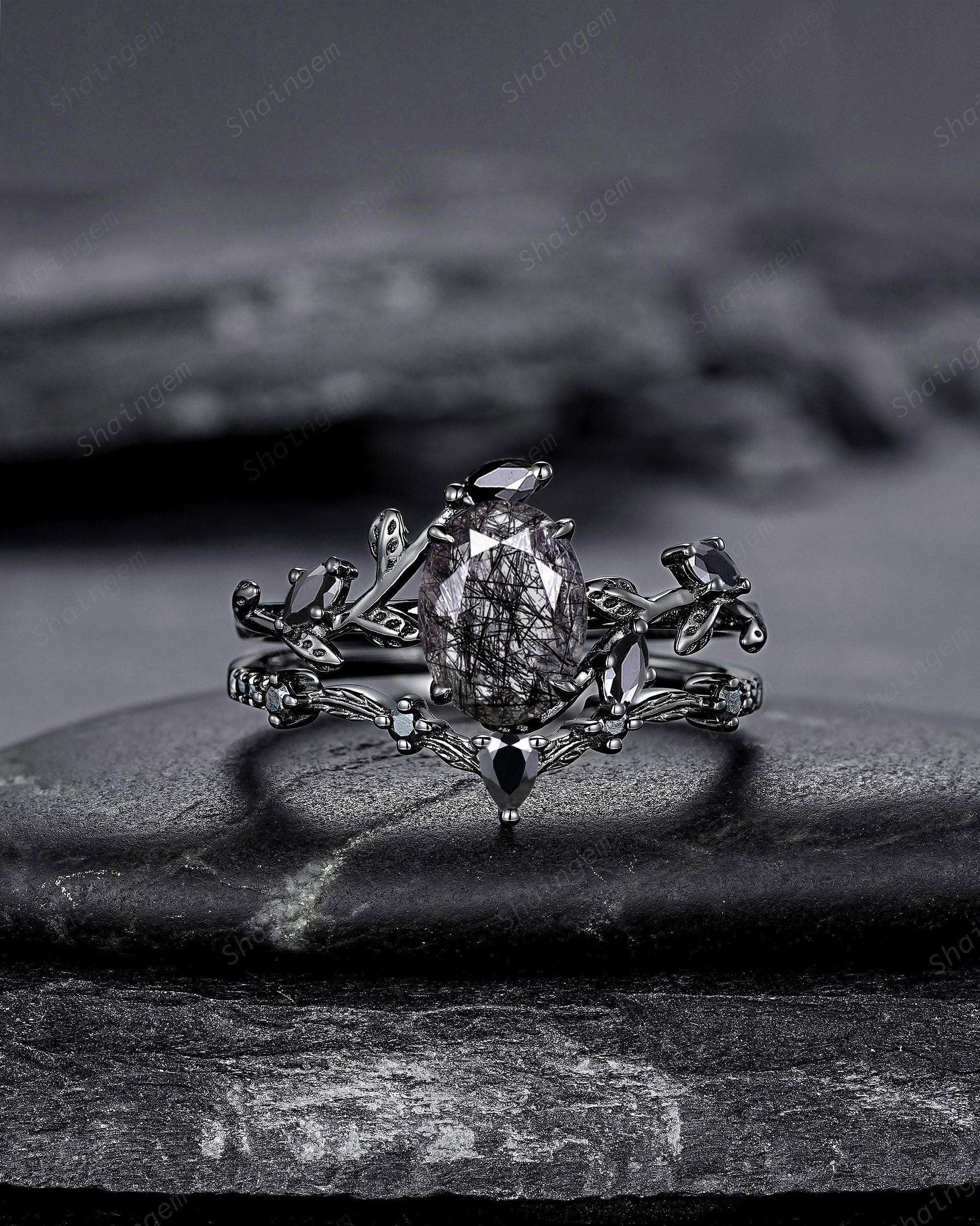 アスティエ クリスマスオーナメント ENGAGEMENT RING BLACK アスティエ