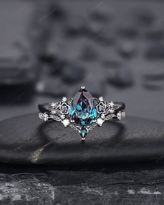 Gothic cheap promise rings
