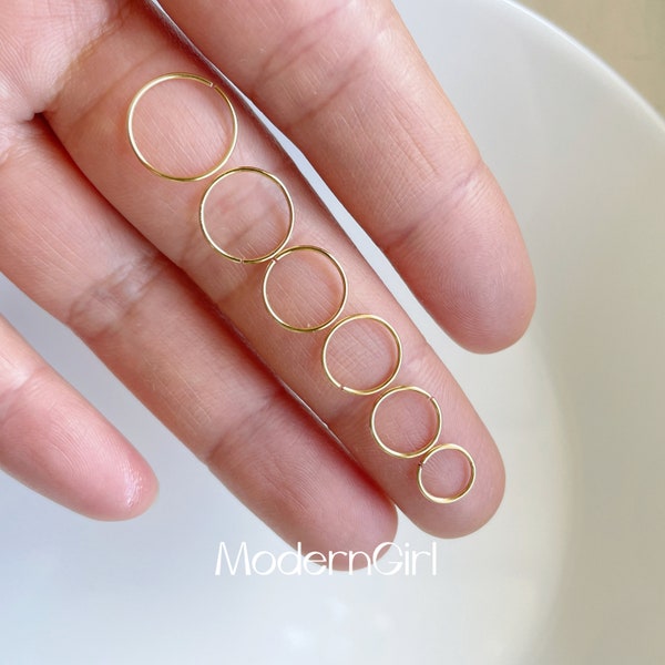 Seamless Hoop Earring Etsy