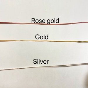 Knorpel-Creolen, kleine Creolen, Silber, Rose, Gold gefüllt, Dicke 0,64 mm, zierliche Endlos-Ohrringe Bild 10