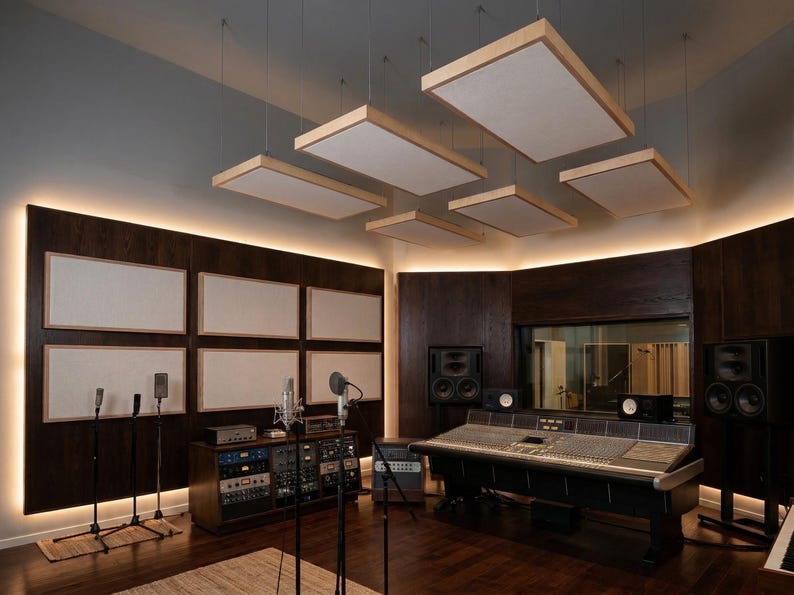 Sound Absorption Panels (the Original Sound Tamer) Acoustic Ceiling ...