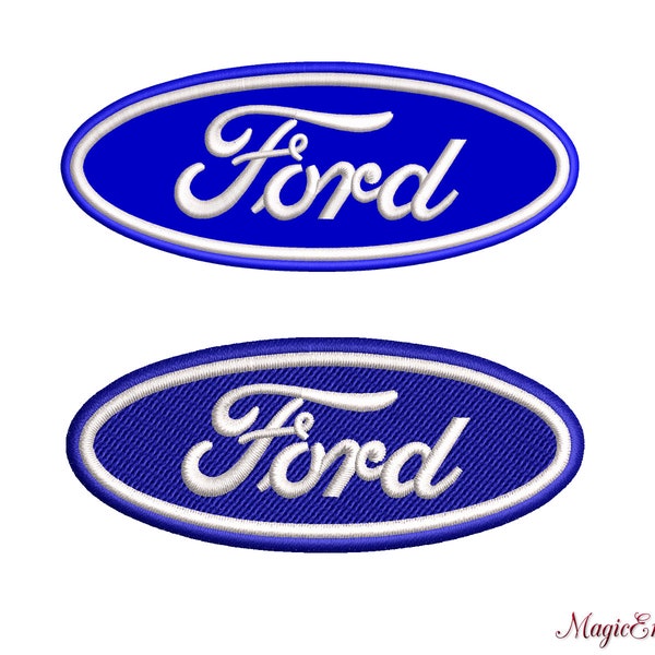 Ford APPLIQUE Design + Embroidery Design File, Trendy, Applique Embroidery Design, Machine Embroidery, Instant Download