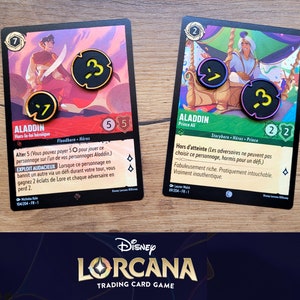 Disney Lorcana: 20 Damage Marker Tokens
