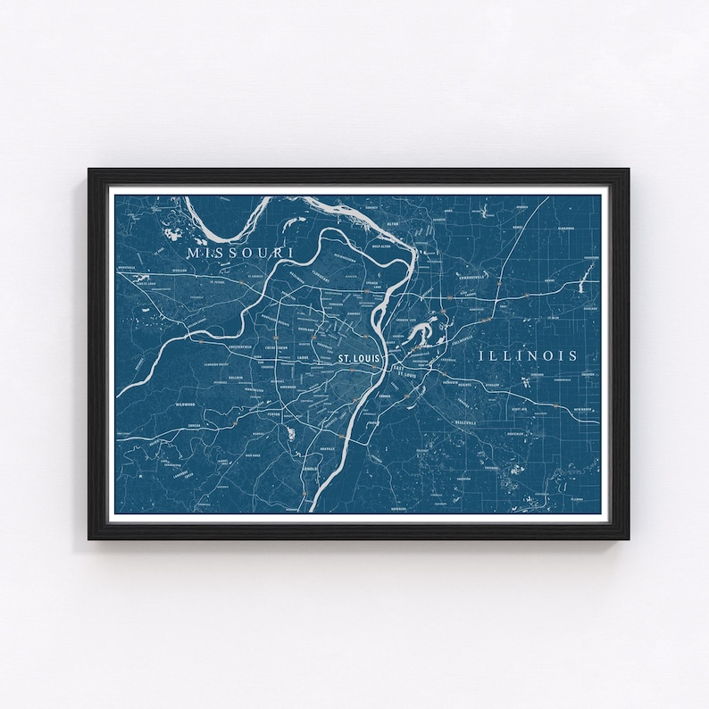 Greater St. Louis, Missouri Map