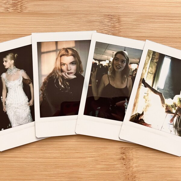 Custom Celebrity Polaroids