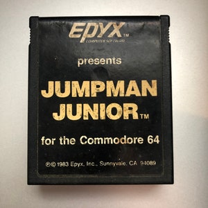 ジャンプマンジュニアカートリッジコモドール64