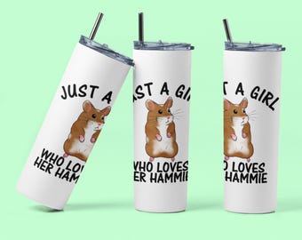 Girl's Hamster Tumbler: Personalized Pet Lover Gift