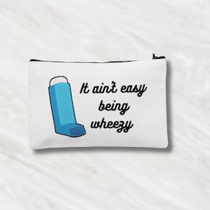 Poche pour inhalateur - Poche pour asthme - Trousse médicale - Gardez les inhalateurs propres et en sécurité - Sac de transport pour inhalateurs - Pochette de médicaments - Inhalateurs