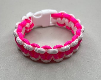 Breast Cancer Awareness Paracord Bracelet