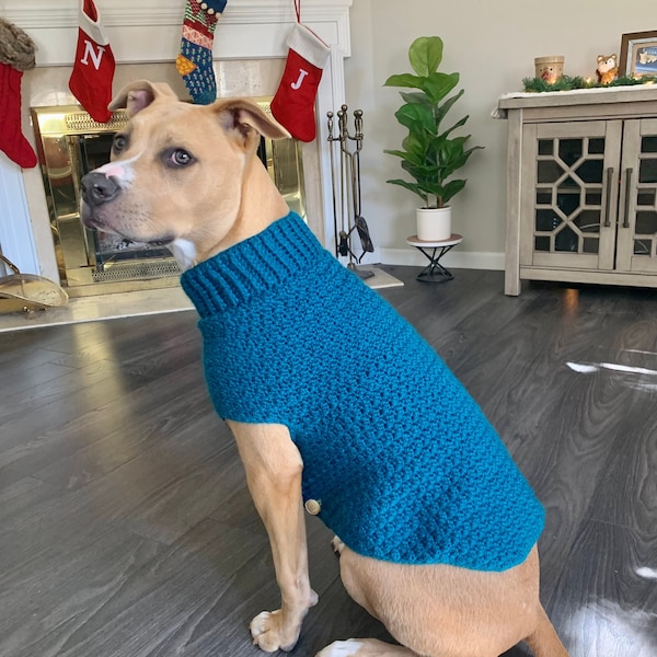 Handmade Dog Sweater Etsy