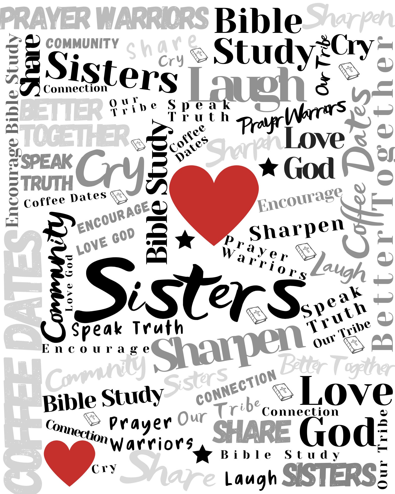 Custom word art collage personalized gift for any age or etsy