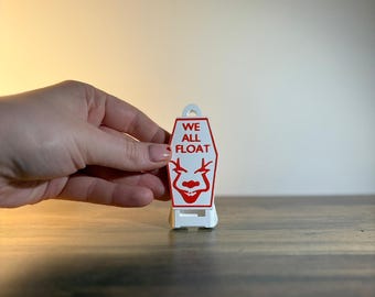 Pennywise Soda Can Opener, Nail Saver, 3D printed keychain soda can opener.