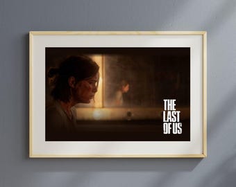 Pôster da Ellie de The Last of Us, impressão digital.