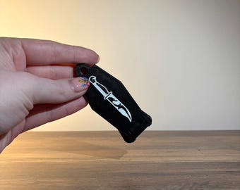 Ghostface Soda Can Opener, Nail Saver, 3D printed keychain soda can opener, scream merch.