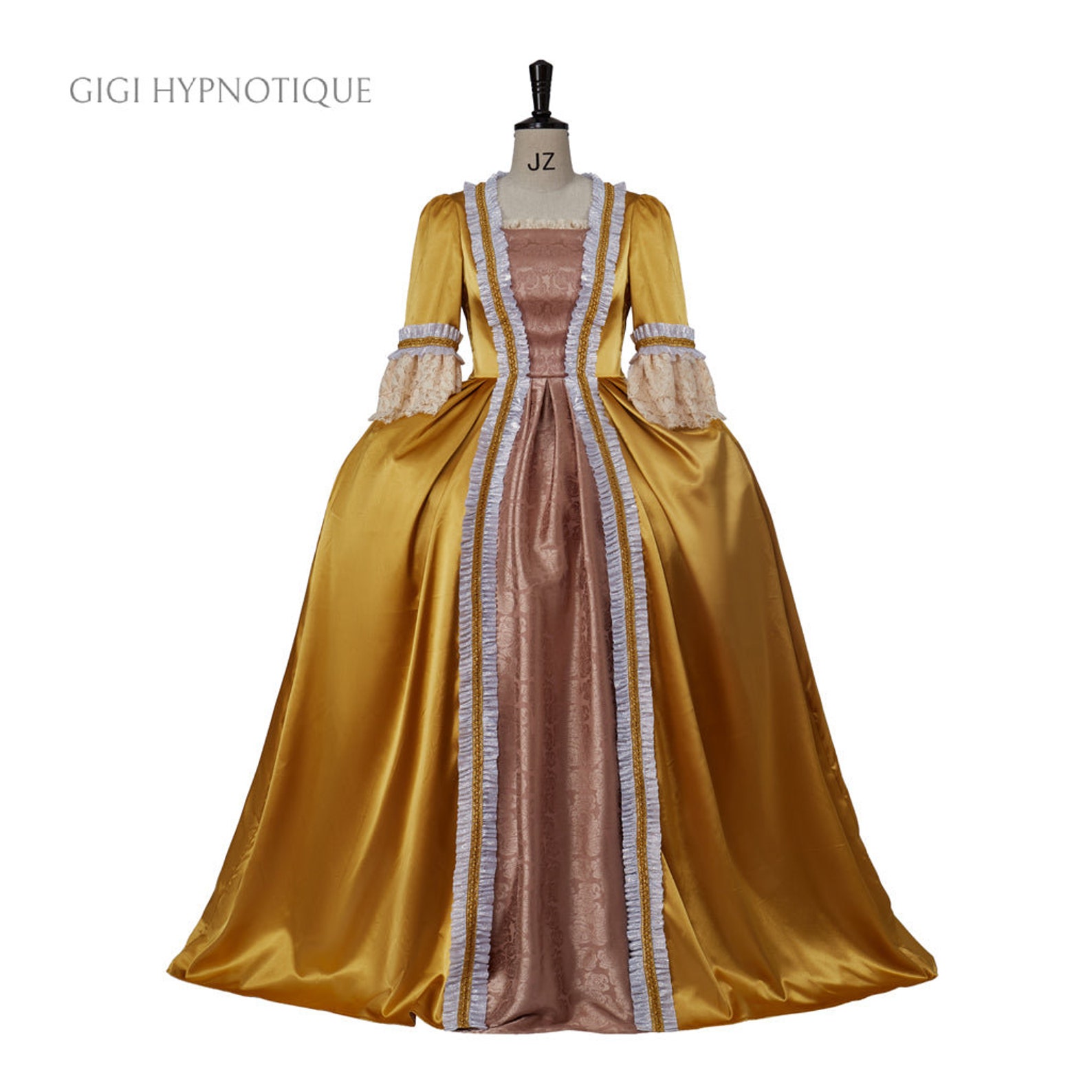 Bridgerton Dress Queen Charlotte Regency Golden Sati Style Etsy