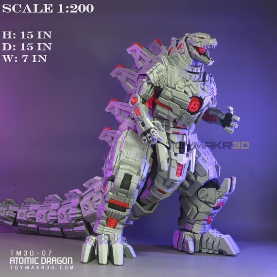 Godzilla Mecha - Atomic Dragon V1.3 - Action Figure Godzilla Mecha - Atomic Dragon V1.3 - Action Figure