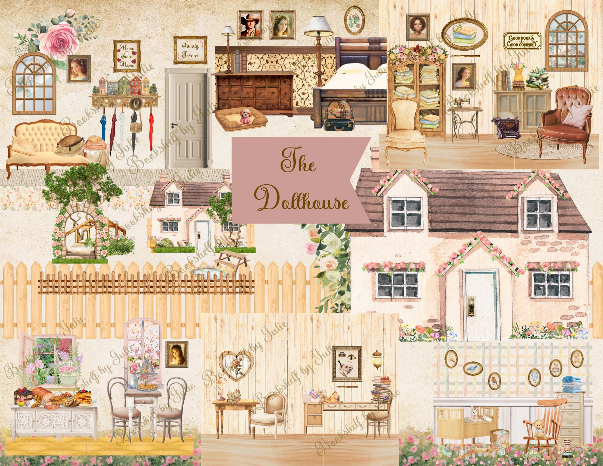 The Dollhouse Journal Kit - Etsy
