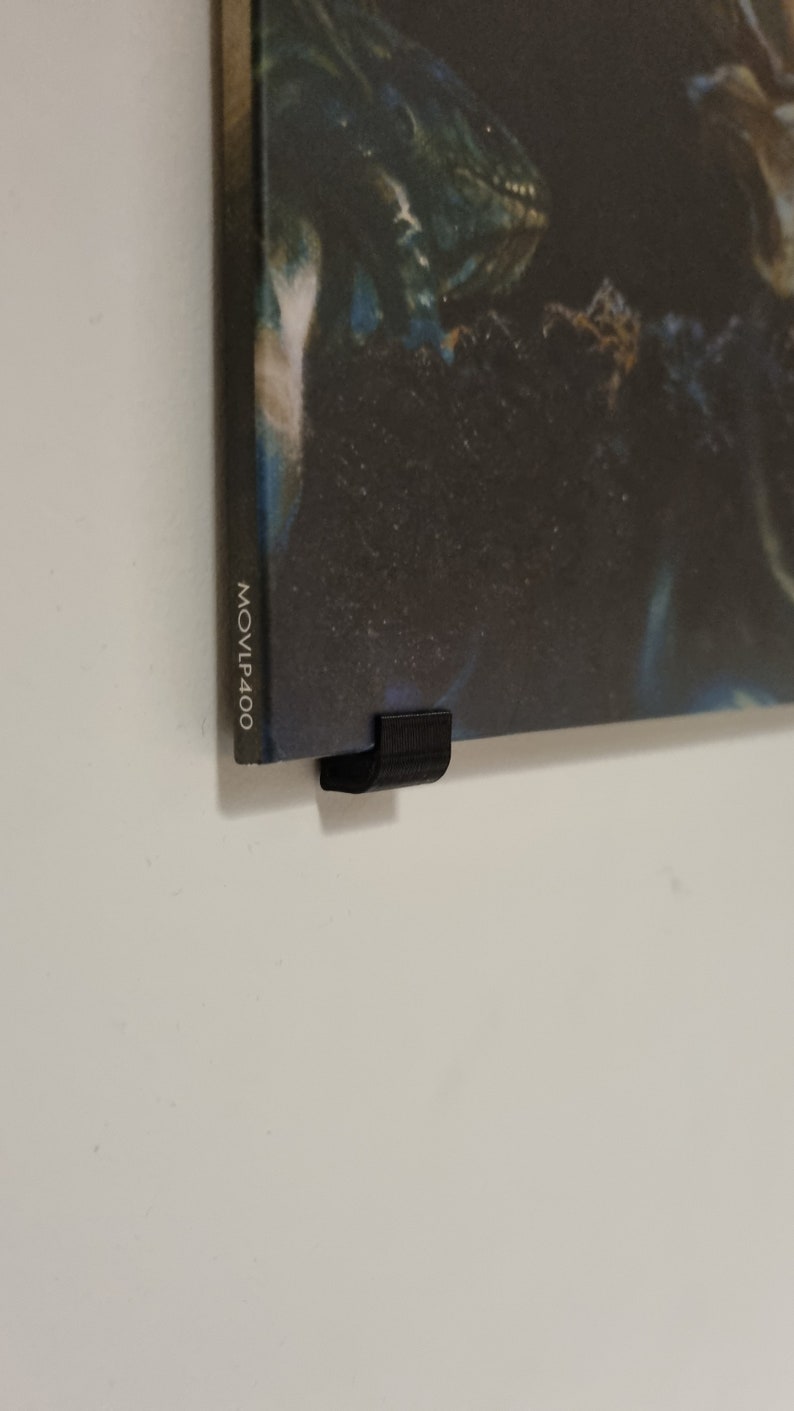 Vinyl Bracket Wallmount Record Holder Album Display Shelf Etsy