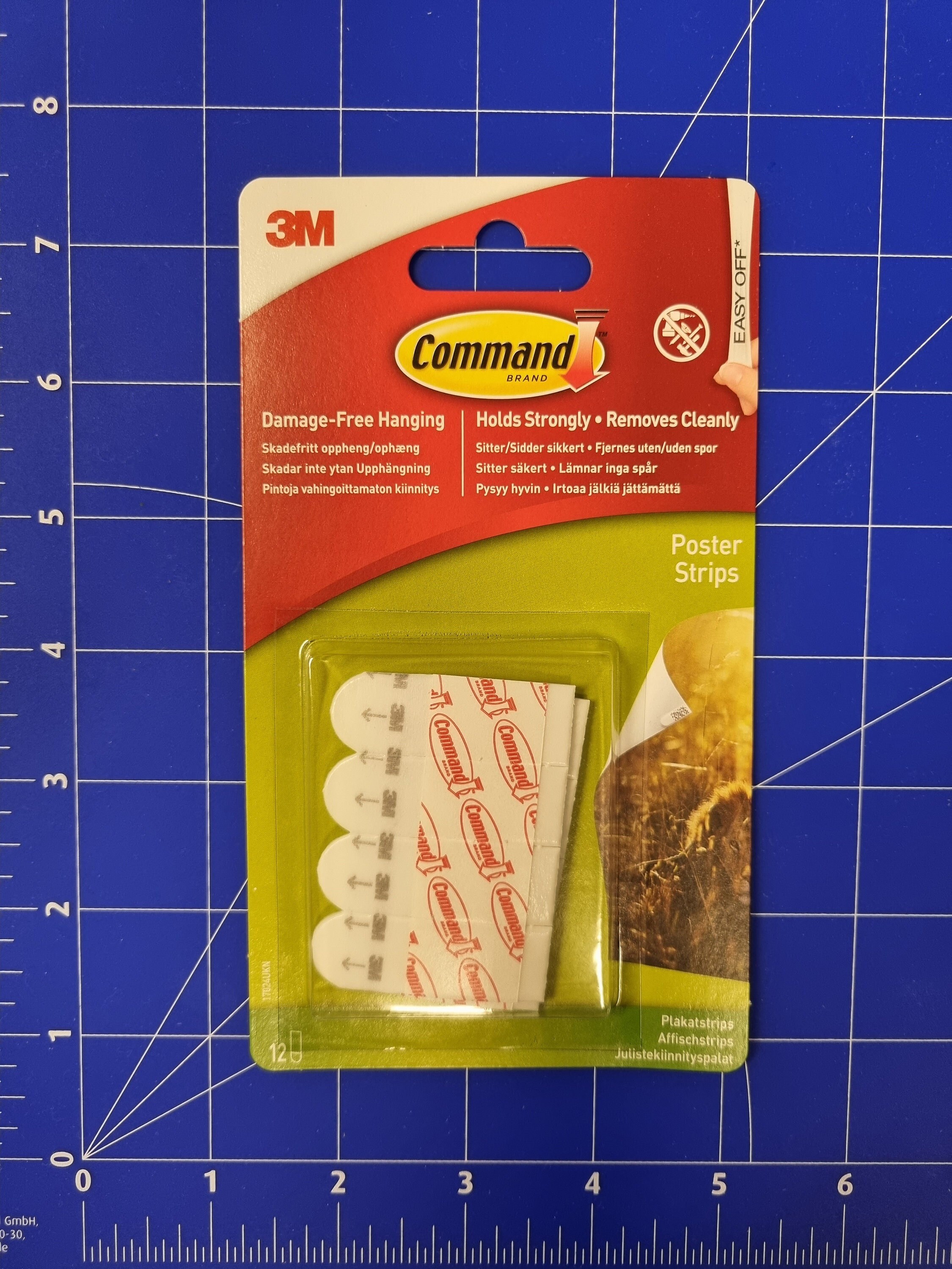 Command Strips Small Poster Strips Removable Sticky Tabs Etsy UK