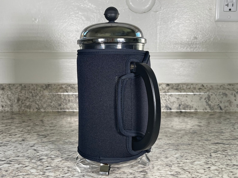 Black Bodum CHAMBORD or BRAZIL 8cup French Press Cozy, Cafetiere Cozy