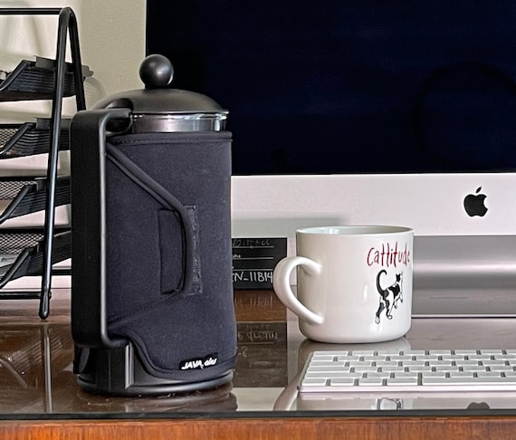 Black Sophisticate French Press Cozy: Bodum Chambord/brazil 8-cup Warmer -  Etsy