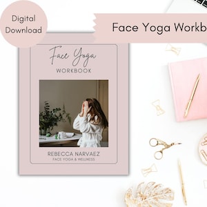 Face Yoga Workbook for Beginners l Daily Face Yoga Routine l Natural Anti-Aging Exercises Skin Care l Glowing Skin Guide l Digital Download