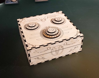 All-in-one Wooden Counters // Tokens // Life and Storm tracker for Magic The Gathering