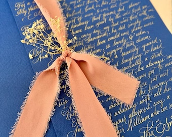 Handwritten Personalised Letter