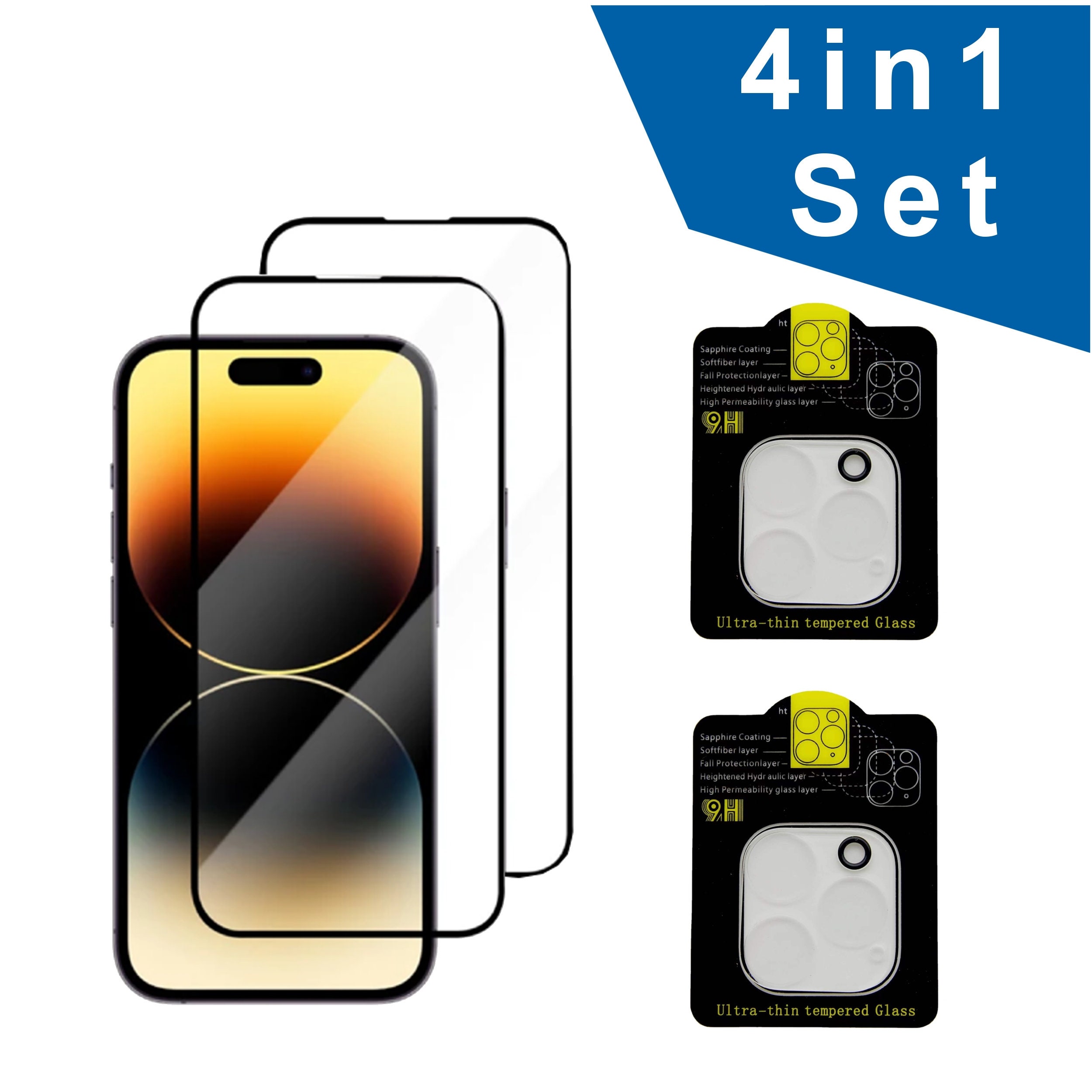 GlassArmor Sapphire Coating Screen Protector for iPhone 15 Pro