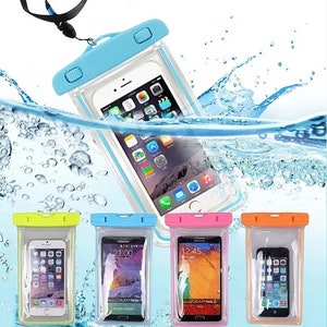 Waterproof underwater bag mobile phone case protective case universal for mobile phones EC cards, cash etc.