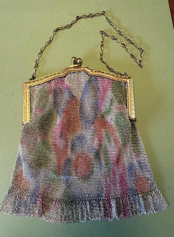 Whiting & Davis Dresden Mesh Purse. - image 1