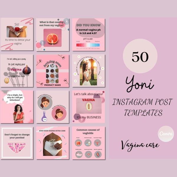 Yoni Post Templates, Yoni care, Yoni Instagram, Vagina care, Yoni Business, Vagina Templates, Yoni Steam, Yoni Specialist, periods, pearls