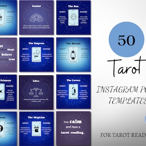 Tarot Kartenleser Instagram Post Template, Tarot Readers, Spiritual Instagram Posts, Tarot Zitate, Tarot Business, Astrologie, Sternzeichen Karten