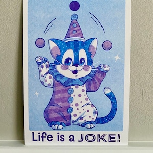 Cartes postales Kitschy Little Fools A5 Riso