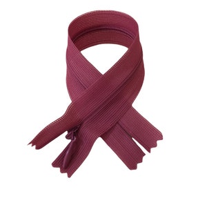 8 Inch Select Color Invisible Zipper Closed - End Dress Zippers / 20 Cm Pink