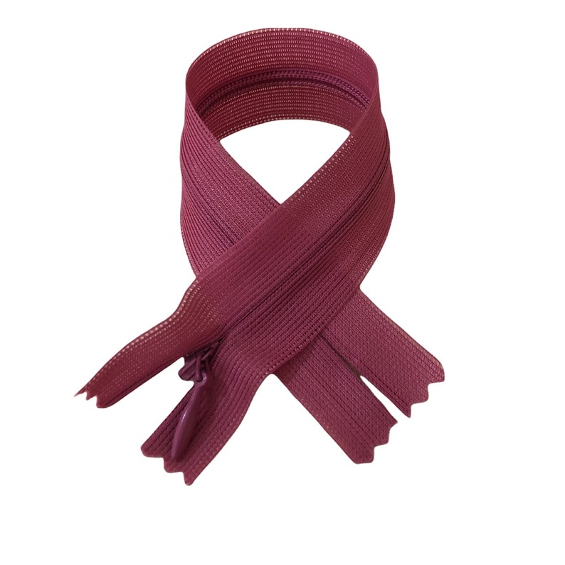 8 Inch Select Color Invisible Zipper Closed - End Dress Zippers / 20 Cm Pink