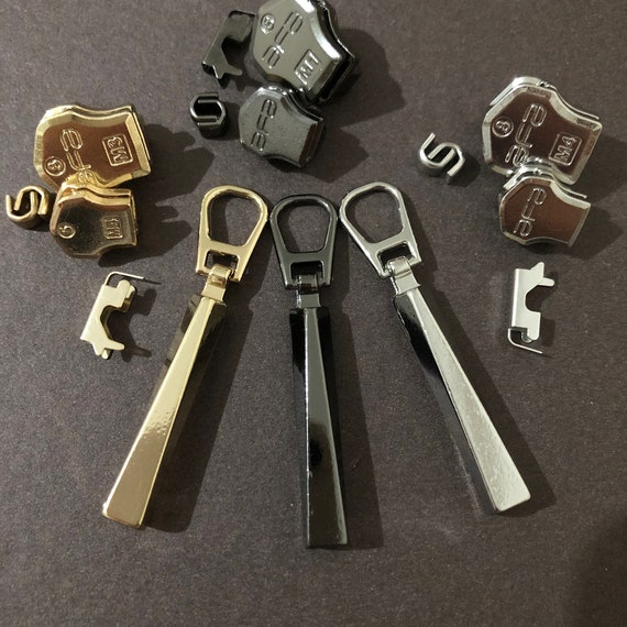 Zipper Repair Kit, Heavy Duty Zipper Pull , High Quality Nickel Brass  Antique Brass Zipper Pull 5 8 -  Hong Kong