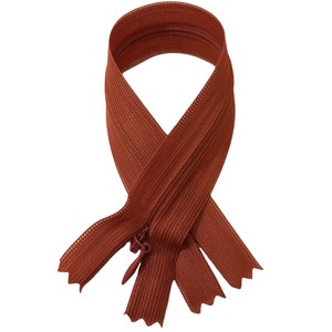 9 Inch Invisible Zippers Closed End 22 cm