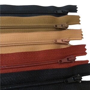 7 Inch Closed End Zippers / Pants - Handbag Assorted Zippers  18 Cm