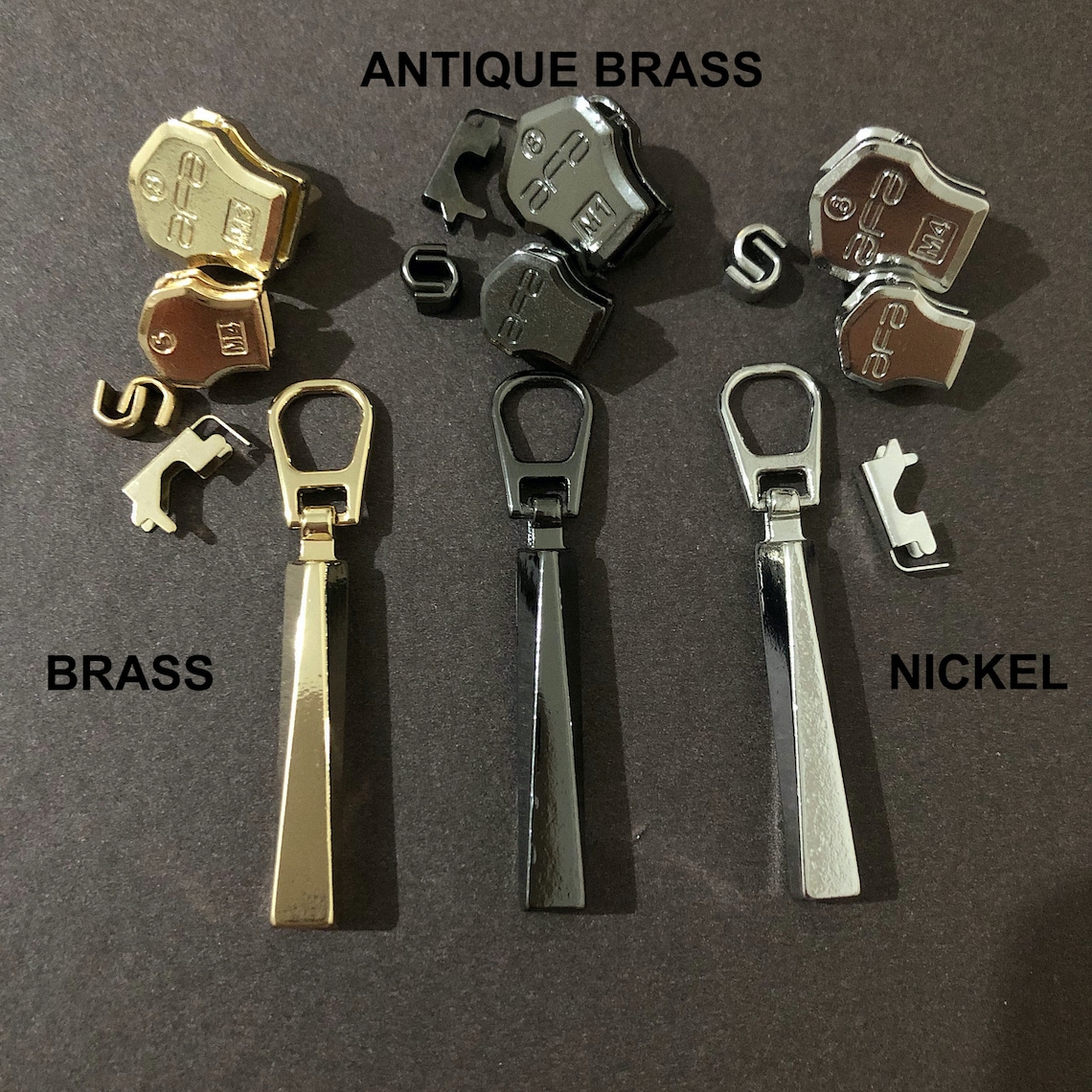Zipper Repair Kit Heavy Duty Zipper Pull High Quality - Etsy